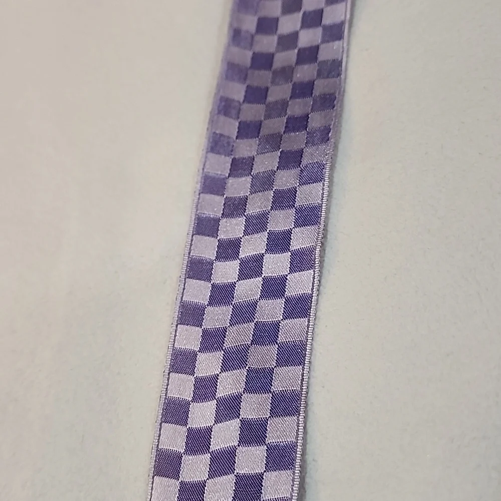3 Rolls Purples Kirkland Wire-edged Ribbon, 138 yards approx total